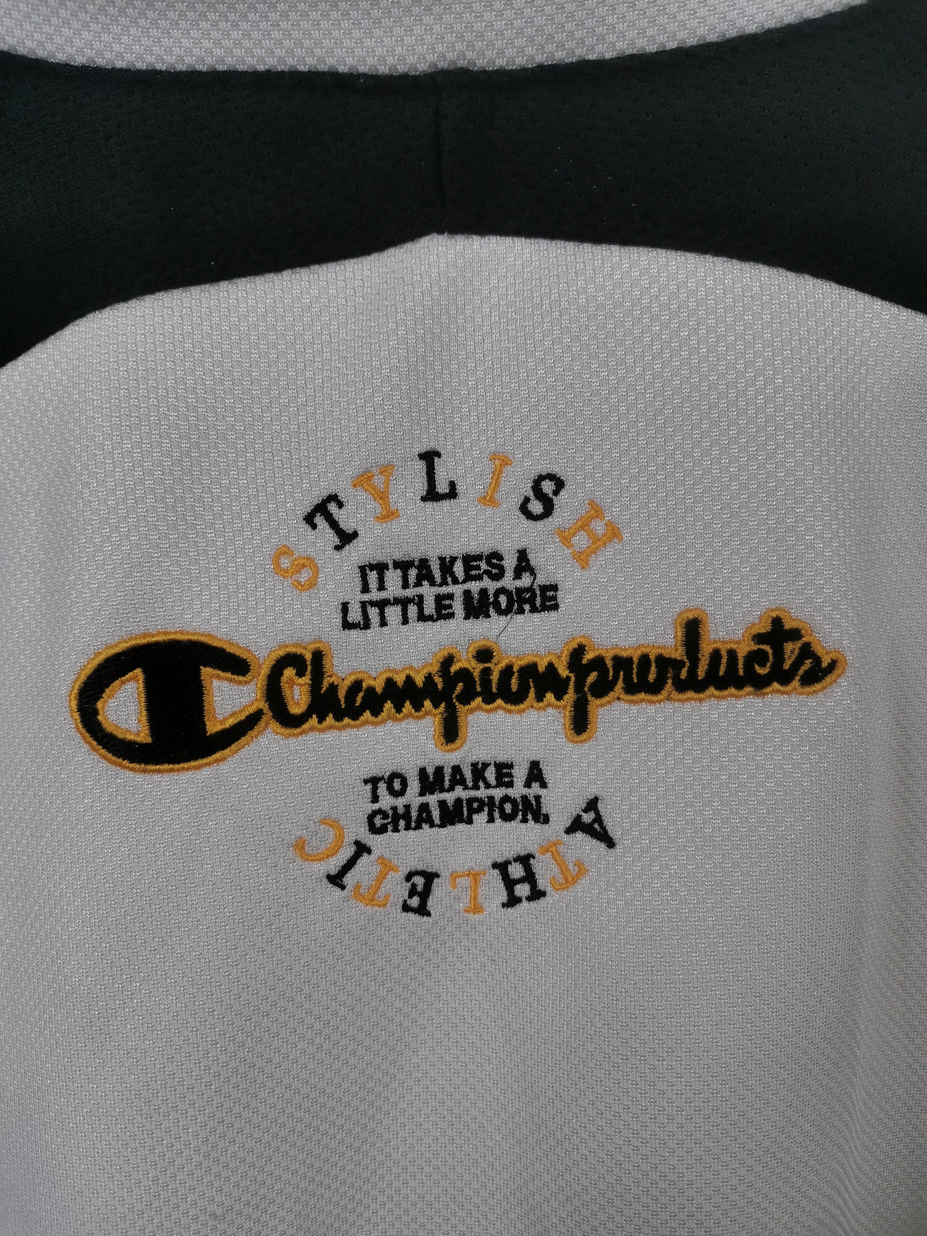 Champion Vintage 90s Champion Big Spellout Jacket Size US L / EU 52-54 / 3 - 4 Thumbnail
