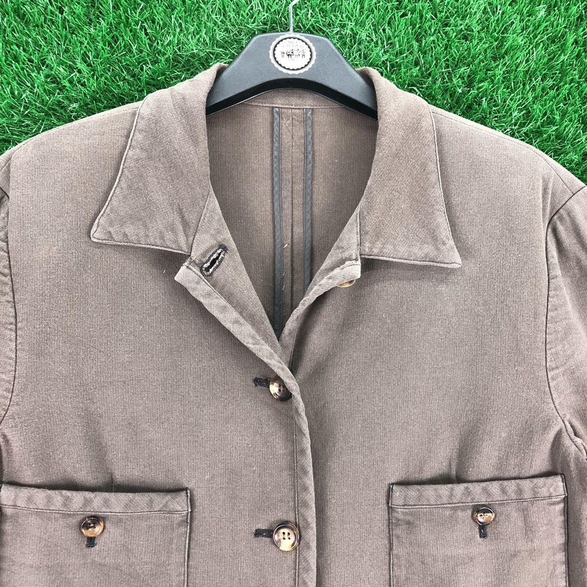 Issey Miyake Vintage Mademoiselle Non Non Chore Jacket Workwear Style Size US S / EU 44-46 / 1 - 7 Thumbnail