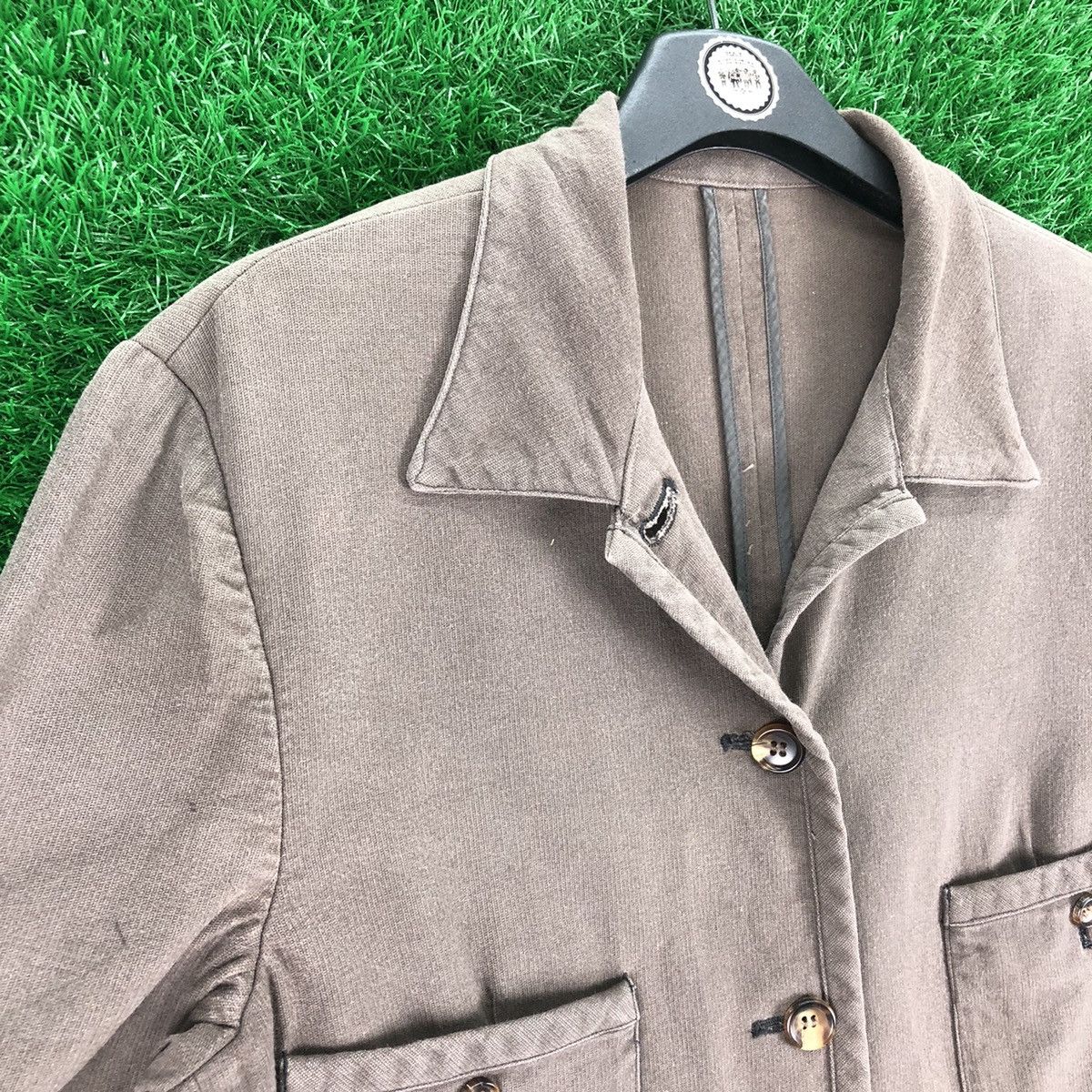 Issey Miyake Vintage Mademoiselle Non Non Chore Jacket Workwear Style Size US S / EU 44-46 / 1 - 2 Thumbnail