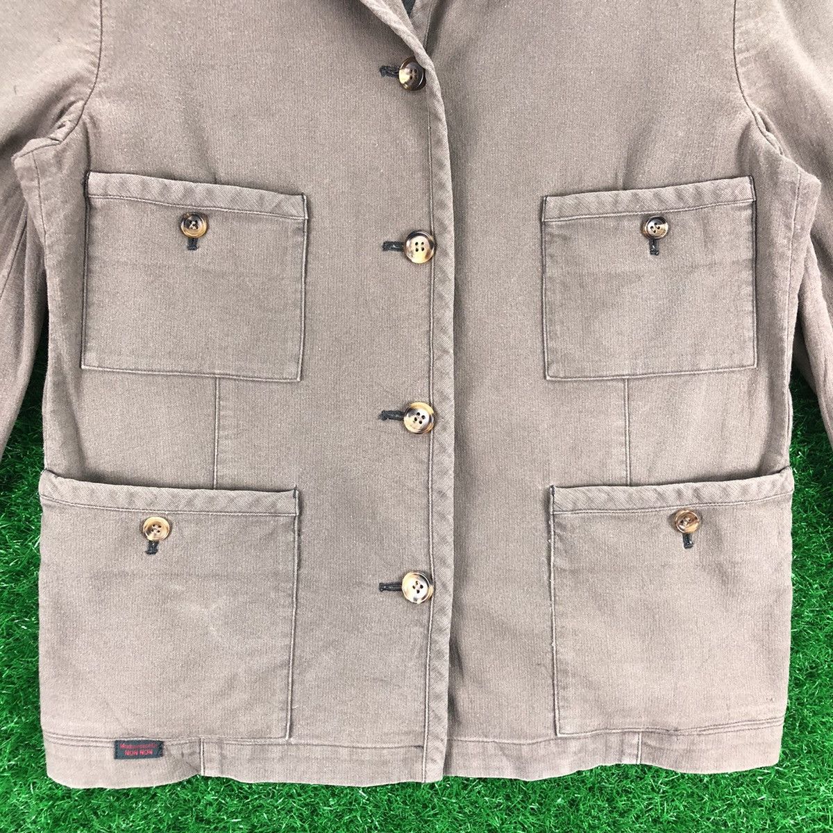 Issey Miyake Vintage Mademoiselle Non Non Chore Jacket Workwear Style Size US S / EU 44-46 / 1 - 8 Thumbnail