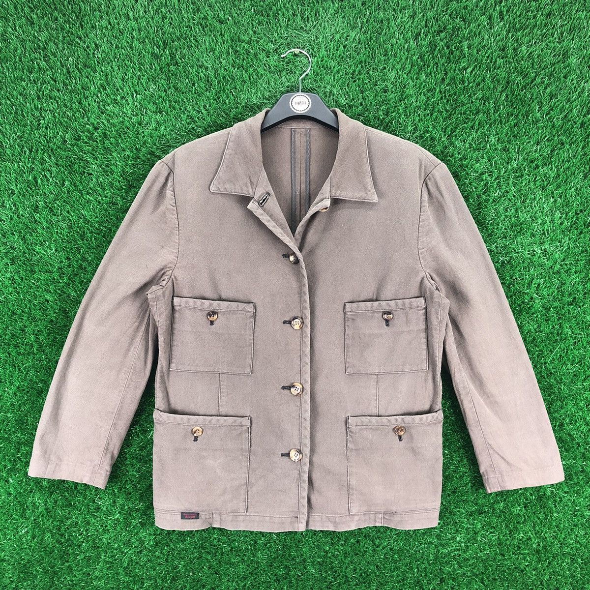 Issey Miyake Vintage Mademoiselle Non Non Chore Jacket Workwear Style Size US S / EU 44-46 / 1 - 1 Thumbnail