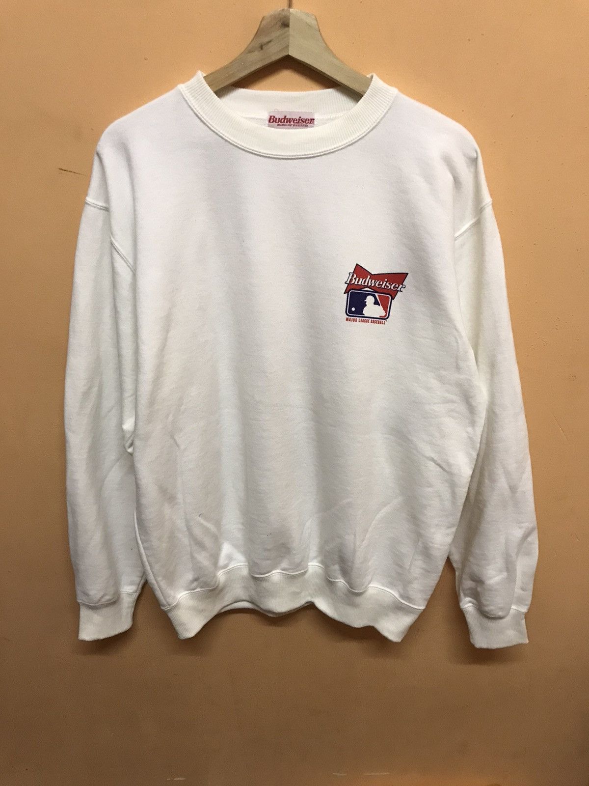 Budweiser × MLB × Vintage ‼️VTG TEAM MLB SPONSER BY BUDWEISER SWEATSHIRT‼️ Size US L / EU 52-54 / 3 - 2 Thumbnail