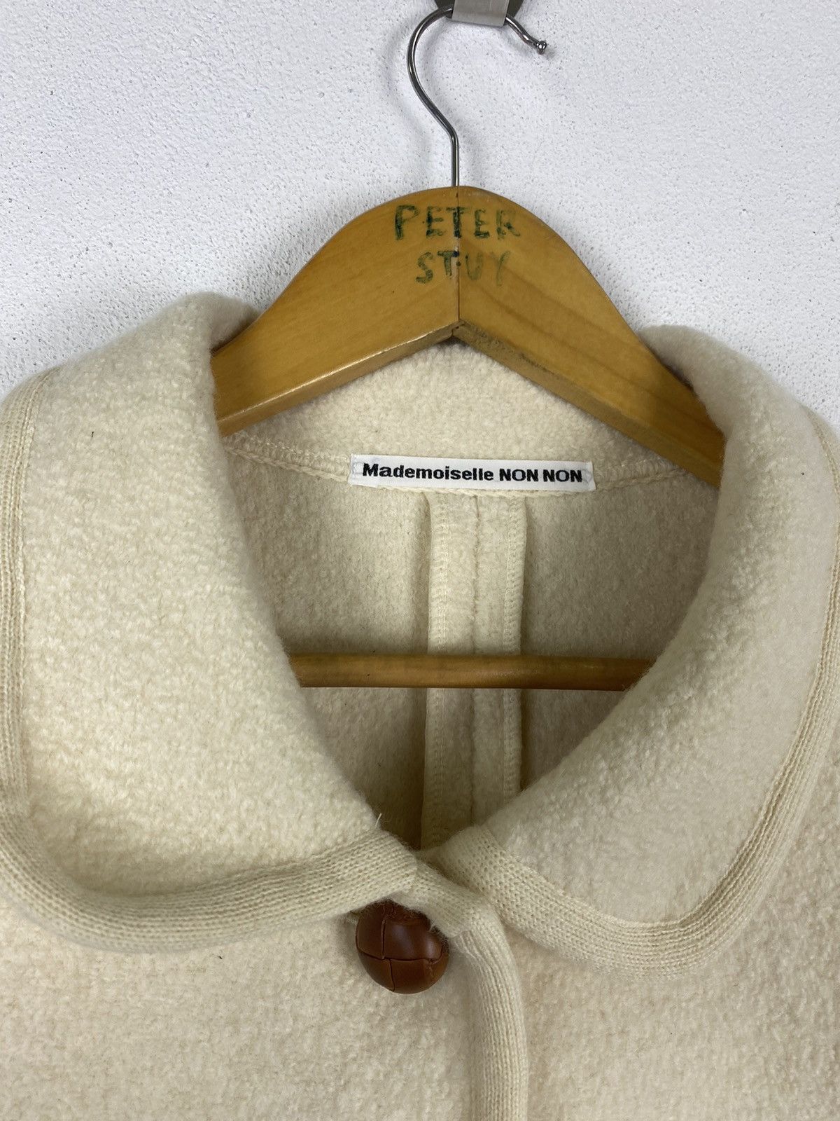 Mademoiselle Non Non MADEMOISELLE NON NON by ISSEY MIYAKE WOOL WINTER JACKET Size US M / EU 48-50 / 2 - 7 Thumbnail