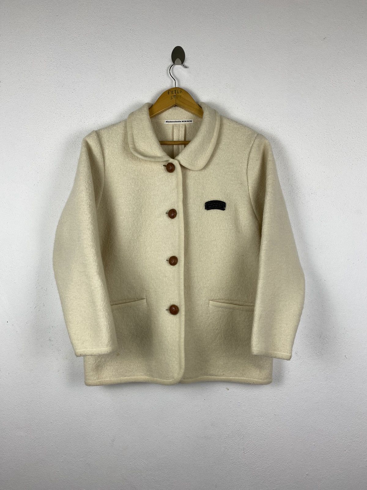Mademoiselle Non Non MADEMOISELLE NON NON by ISSEY MIYAKE WOOL WINTER JACKET Size US M / EU 48-50 / 2 - 2 Thumbnail