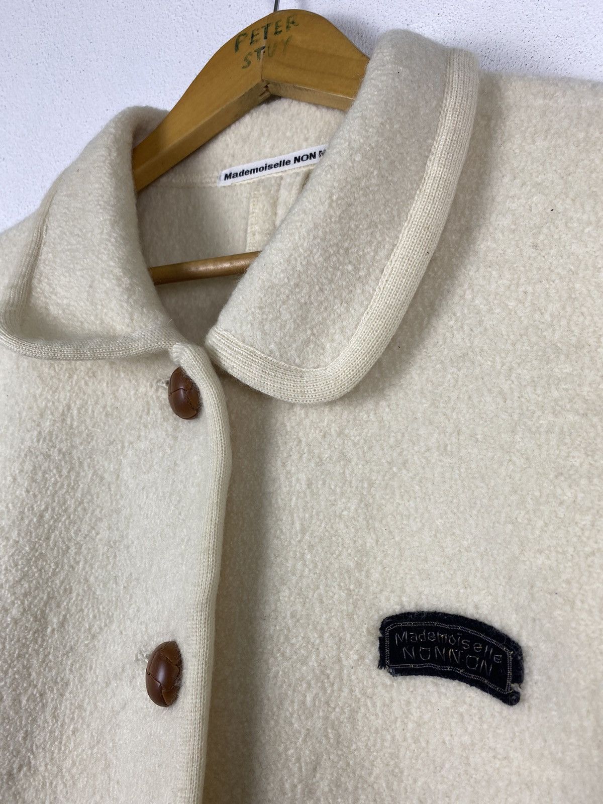 Mademoiselle Non Non MADEMOISELLE NON NON by ISSEY MIYAKE WOOL WINTER JACKET Size US M / EU 48-50 / 2 - 6 Thumbnail