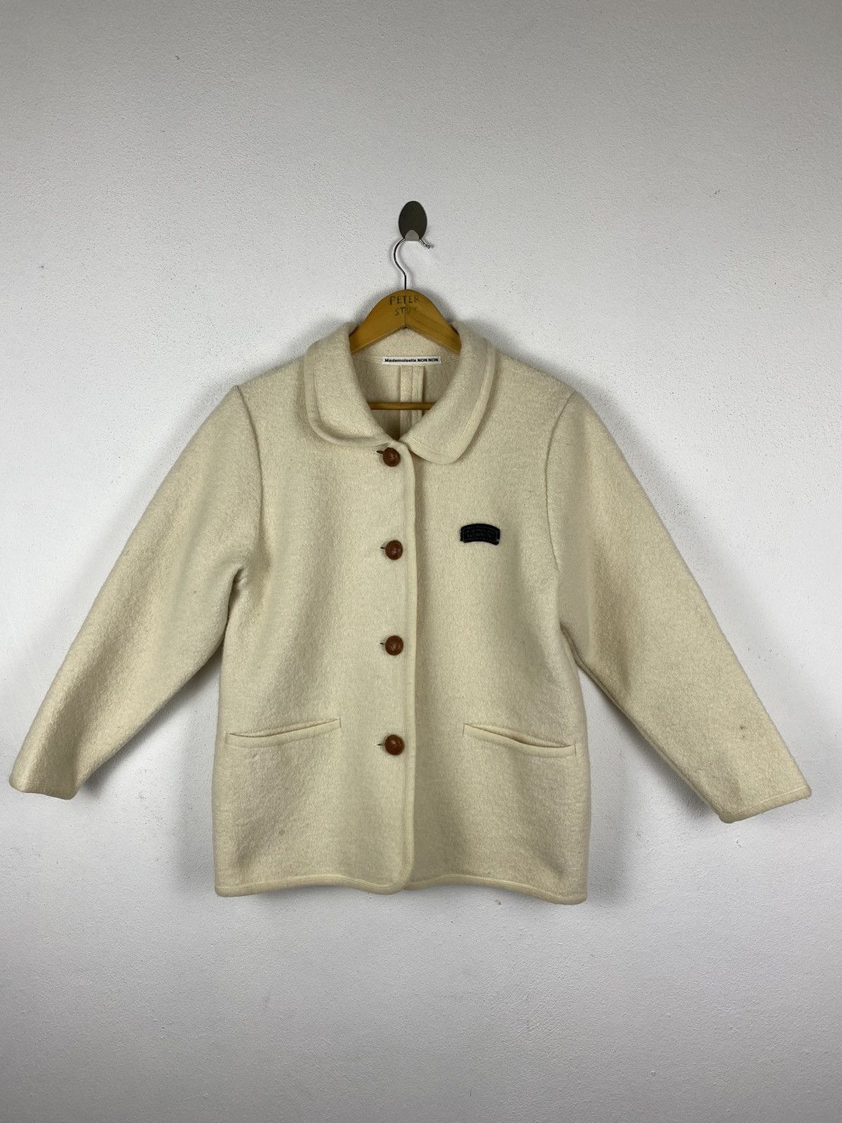 Mademoiselle Non Non MADEMOISELLE NON NON by ISSEY MIYAKE WOOL WINTER JACKET Size US M / EU 48-50 / 2 - 3 Thumbnail
