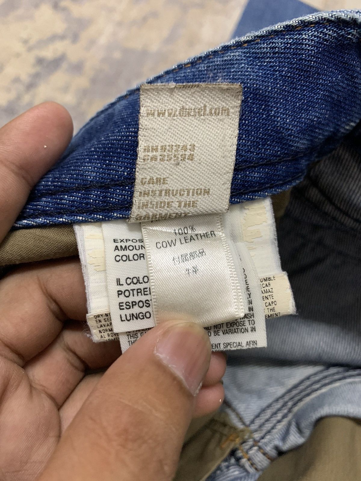 If Six Was Nine Diesel Industry Streetwear Straight Leg Denim Jeans 31x30 Size US 31 - 20 Thumbnail