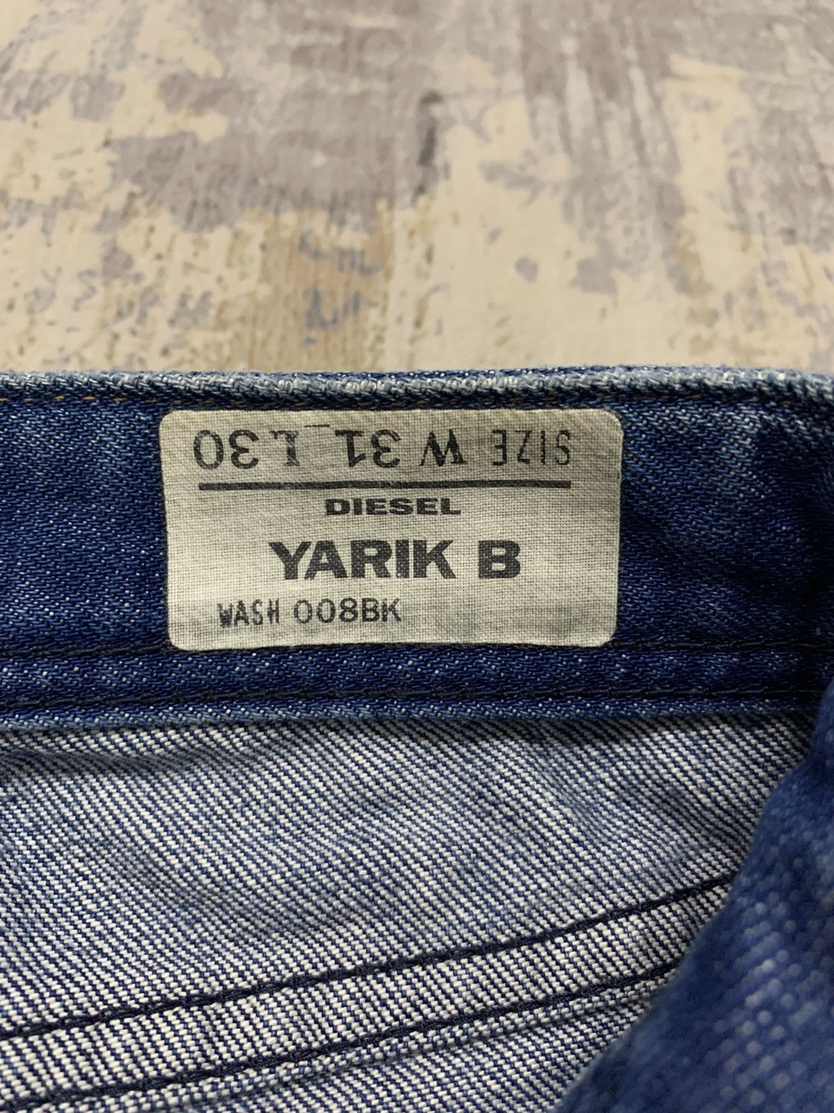 If Six Was Nine Diesel Industry Streetwear Straight Leg Denim Jeans 31x30 Size US 31 - 18 Thumbnail