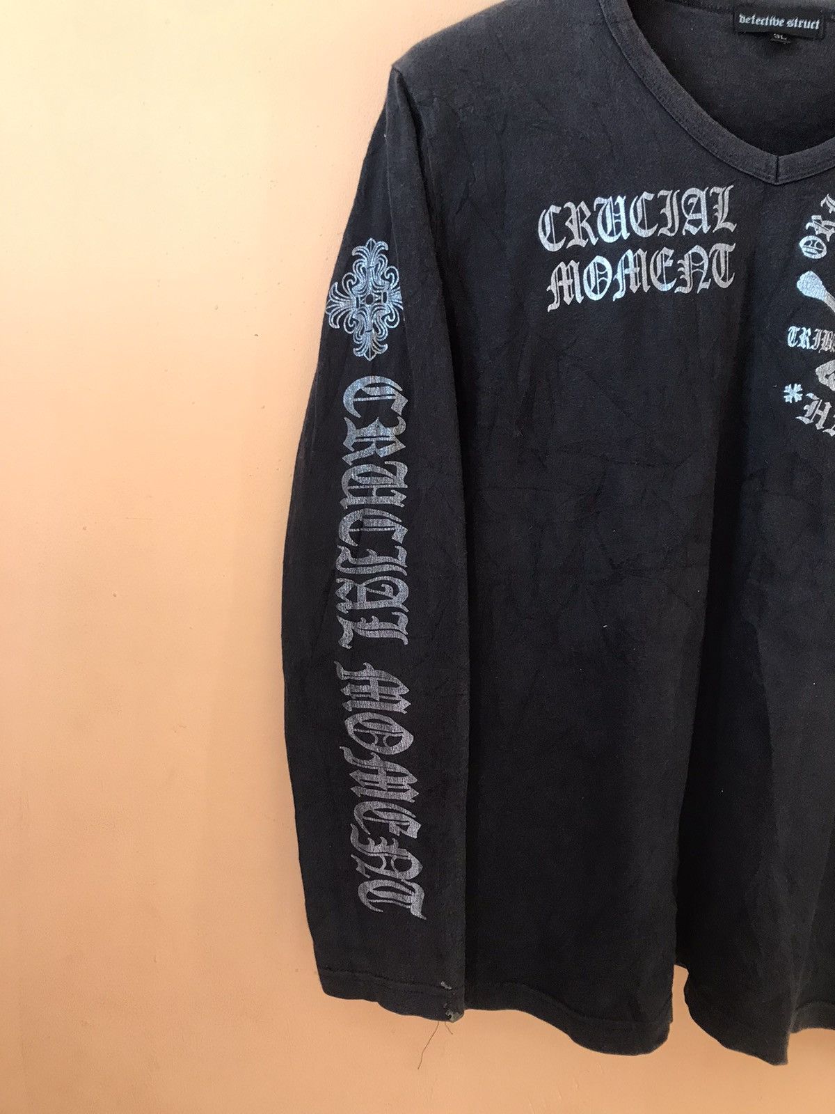 If Six Was Nine ‼️DETECTIVE STRUCT BRAND PUNK JAPANASE TSHIRT LONGSLEEVE ‼️ Size US XL / EU 56 / 4 - 3 Thumbnail
