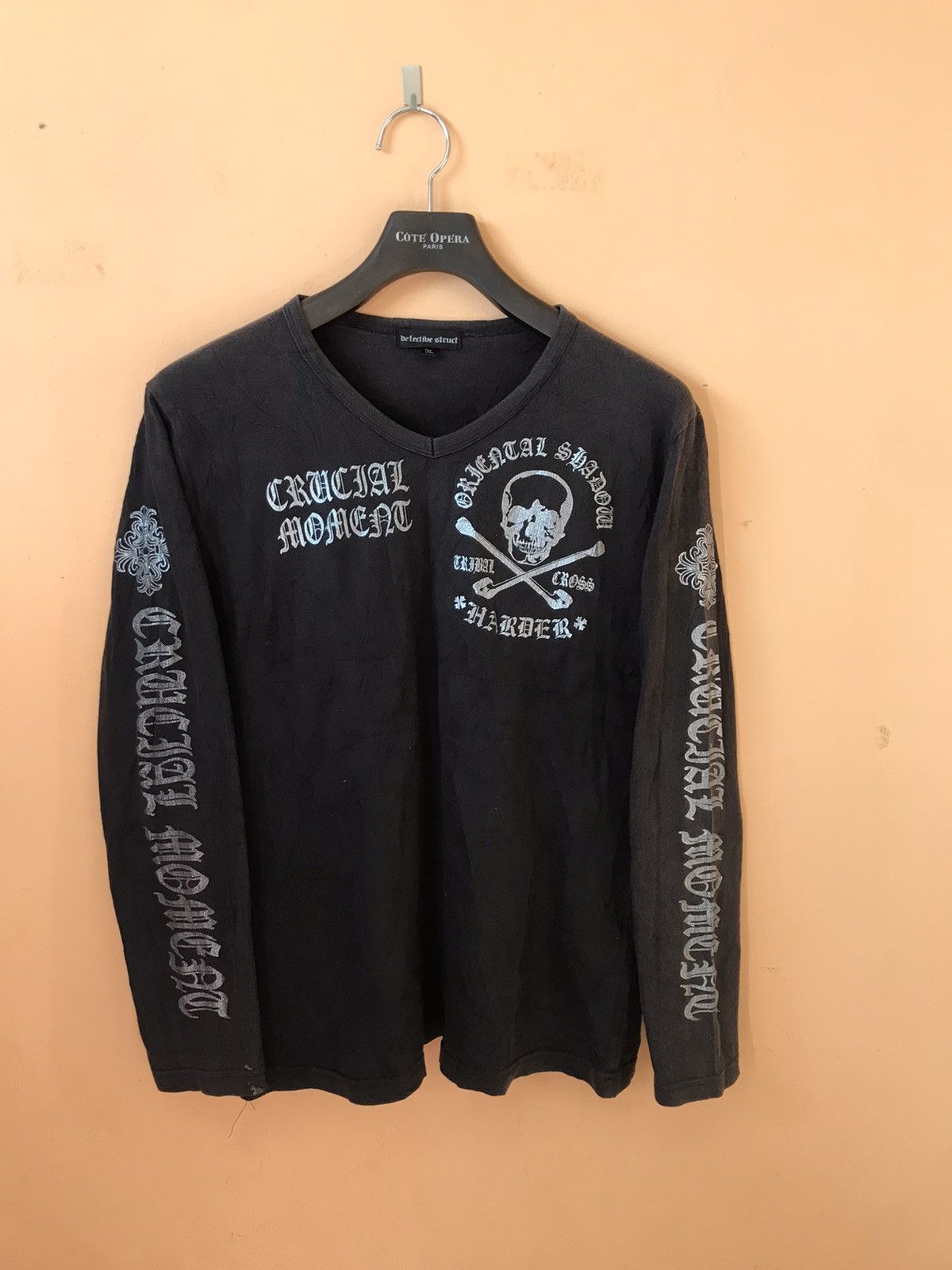 If Six Was Nine ‼️DETECTIVE STRUCT BRAND PUNK JAPANASE TSHIRT LONGSLEEVE ‼️ Size US XL / EU 56 / 4 - 2 Thumbnail