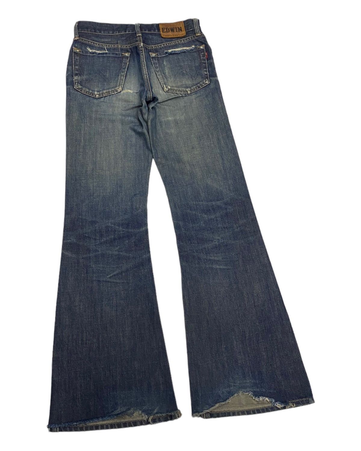 Hysteric Glamour × If Six Was Nine FLARE🔥EDWIN 800SX DISTRESSED DENIM DESTROY JEANS Size US 28 / EU 44 - 8 Thumbnail