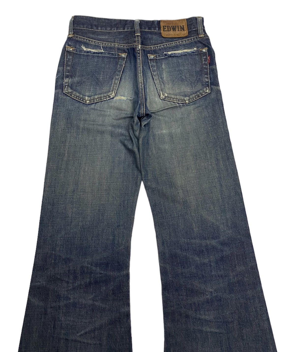 Hysteric Glamour × If Six Was Nine FLARE🔥EDWIN 800SX DISTRESSED DENIM DESTROY JEANS Size US 28 / EU 44 - 6 Thumbnail
