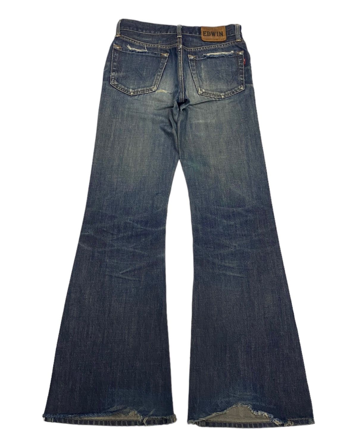 Hysteric Glamour × If Six Was Nine FLARE🔥EDWIN 800SX DISTRESSED DENIM DESTROY JEANS Size US 28 / EU 44 - 2 Thumbnail