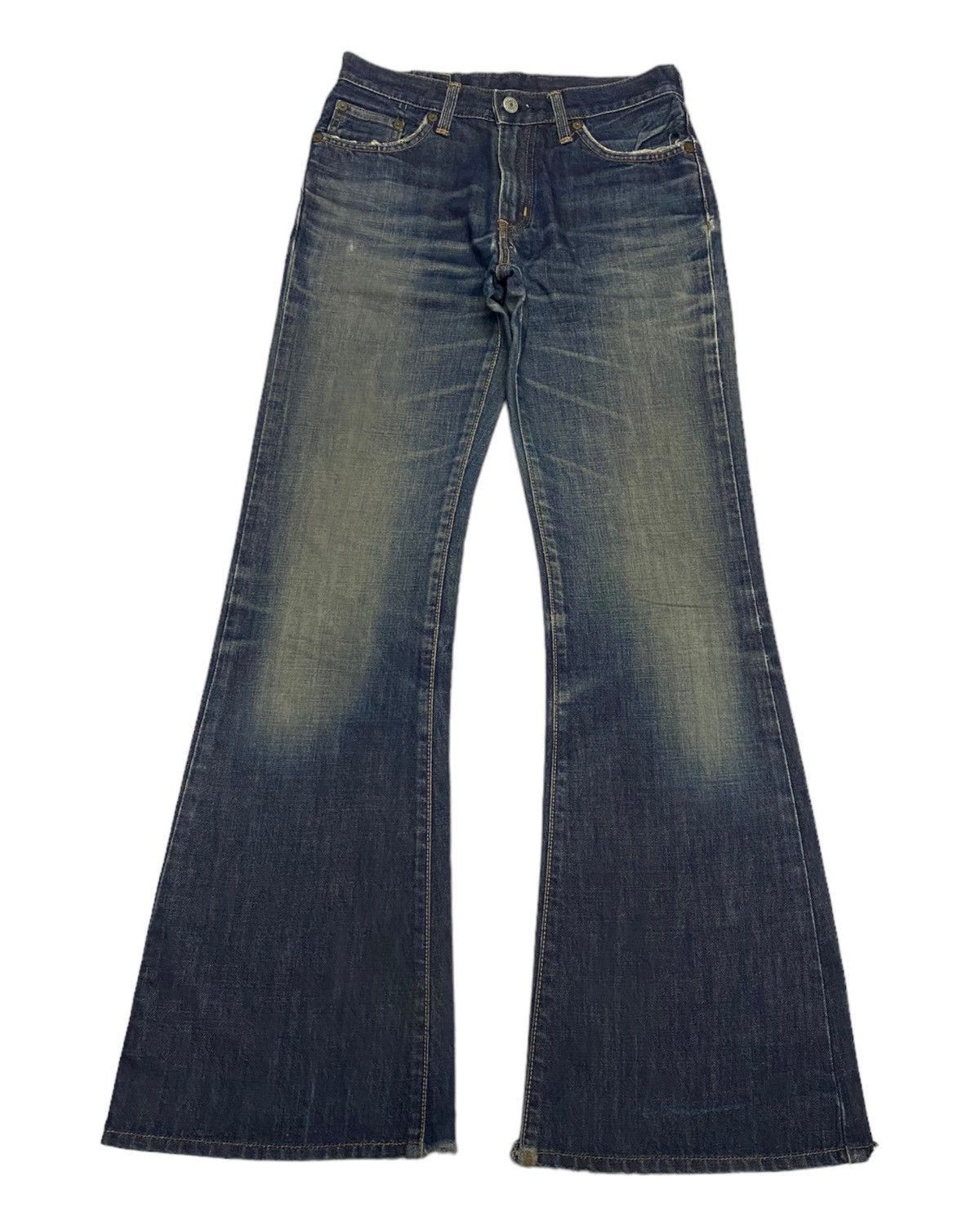 Hysteric Glamour × If Six Was Nine FLARE🔥EDWIN 800SX DISTRESSED DENIM DESTROY JEANS Size US 28 / EU 44 - 1 Thumbnail
