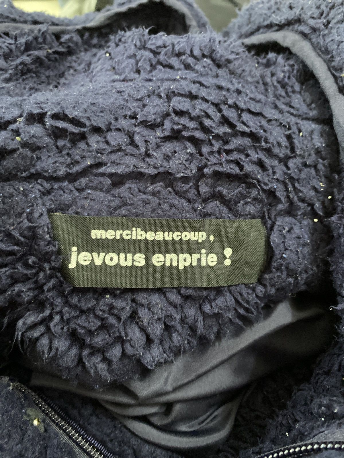 mercibeaucoup ISSEY MIYAKE MERCIBEAUCOUP DEEP PILE SHERPA JACKET Size US M / EU 48-50 / 2 - 4 Thumbnail