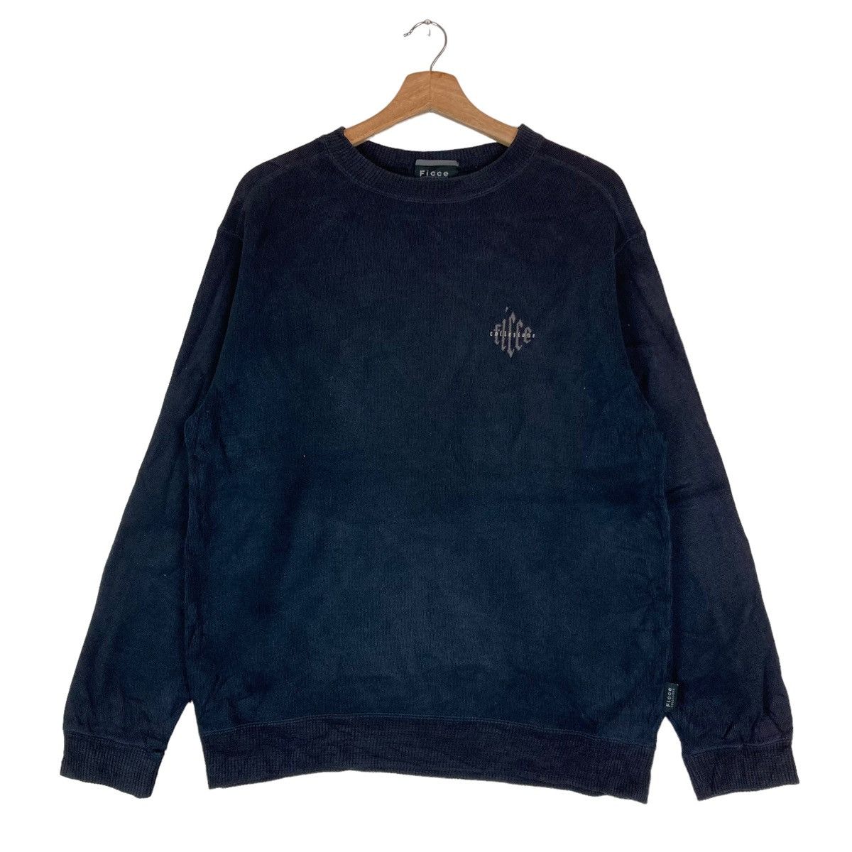 Vintage Vintage Ficce Collezione Spell Out Pullover Jumper Size US L / EU 52-54 / 3 - 2 Thumbnail