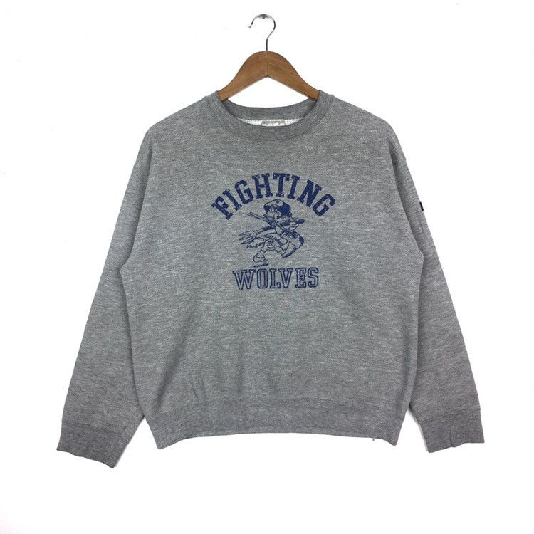Edwin Vintage edwin Fighting wolves Sweatshirt Casual Jumper Size US M / EU 48-50 / 2 - 1 Thumbnail