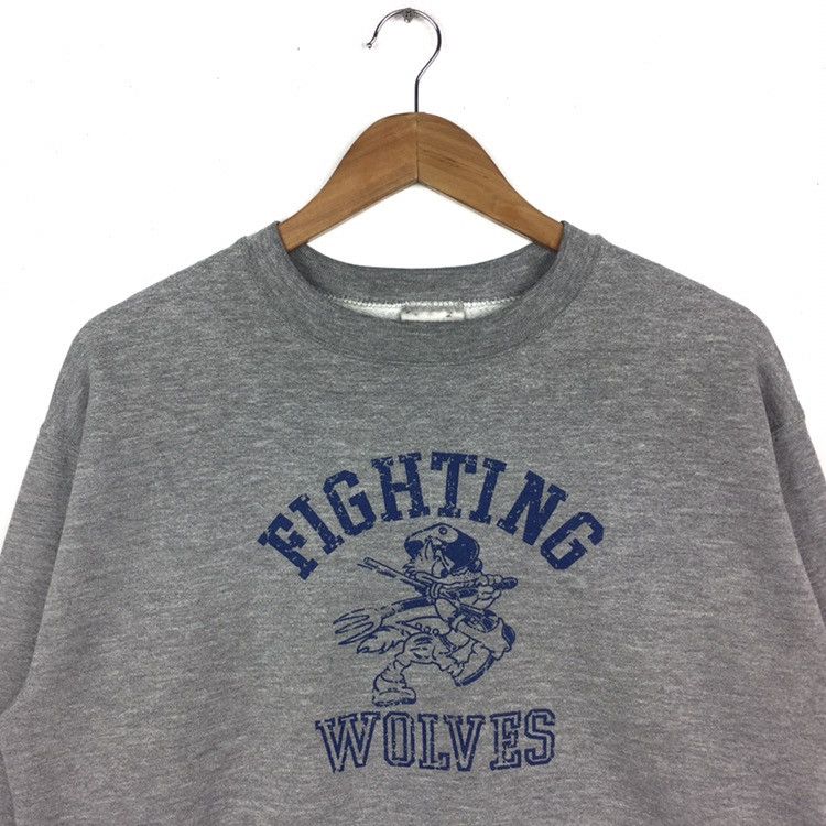 Edwin Vintage edwin Fighting wolves Sweatshirt Casual Jumper Size US M / EU 48-50 / 2 - 2 Thumbnail