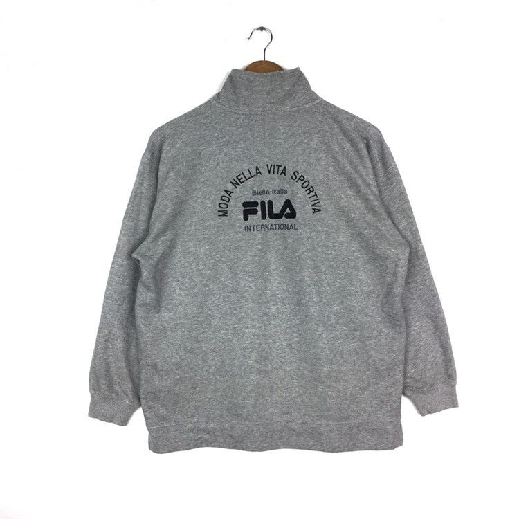 Fila Fila biella italia Sweatshirt Casual Jumper Streetwear Size US L / EU 52-54 / 3 - 1 Thumbnail