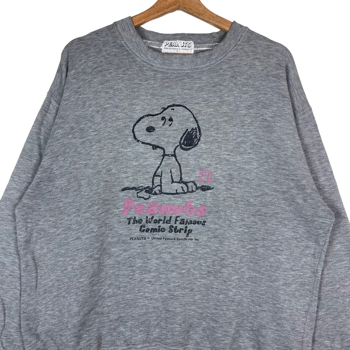 Peanuts Vintage Peanuts Pullover Jumper Sweatshirt Size US L / EU 52-54 / 3 - 2 Thumbnail