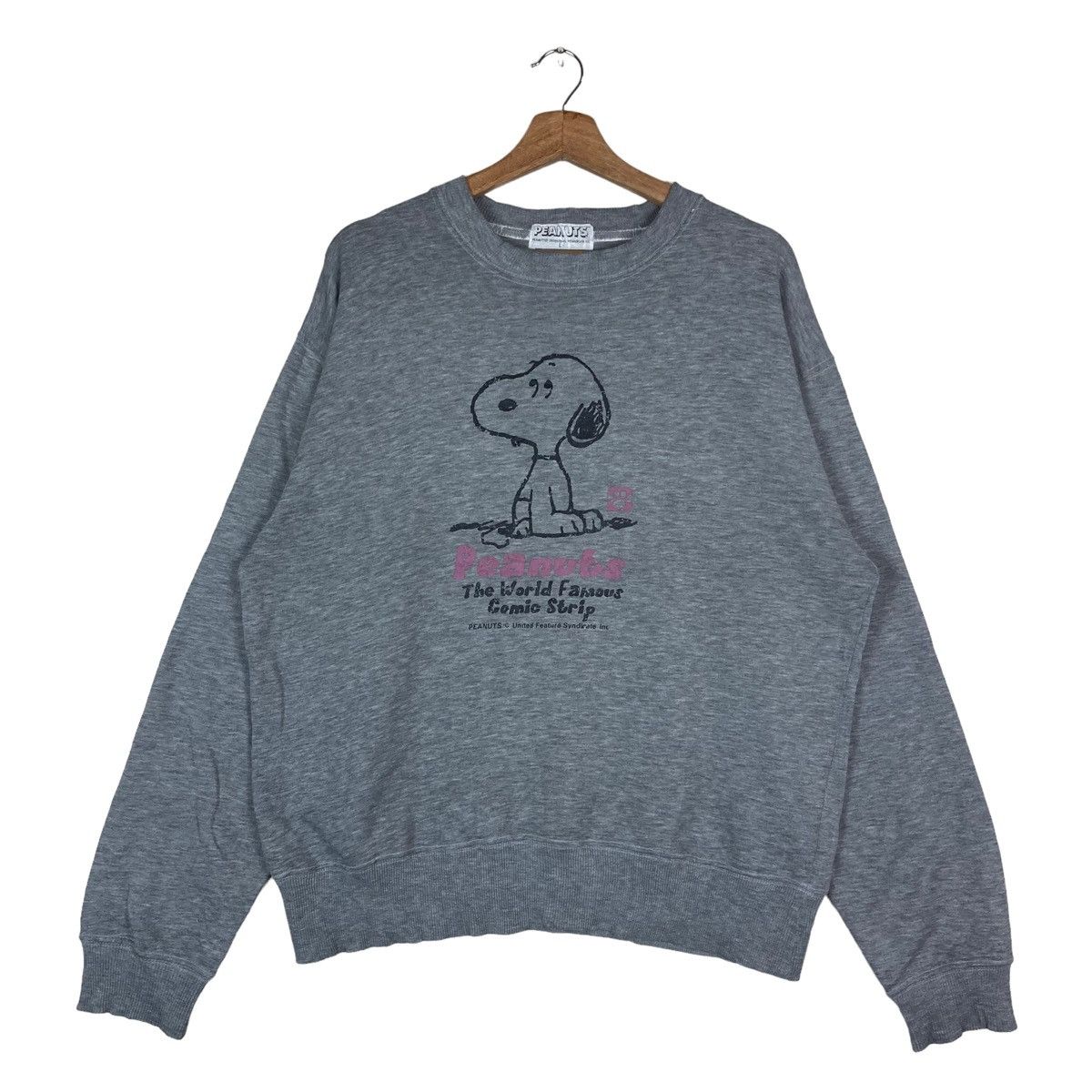 Peanuts Vintage Peanuts Pullover Jumper Sweatshirt Size US L / EU 52-54 / 3 - 1 Thumbnail