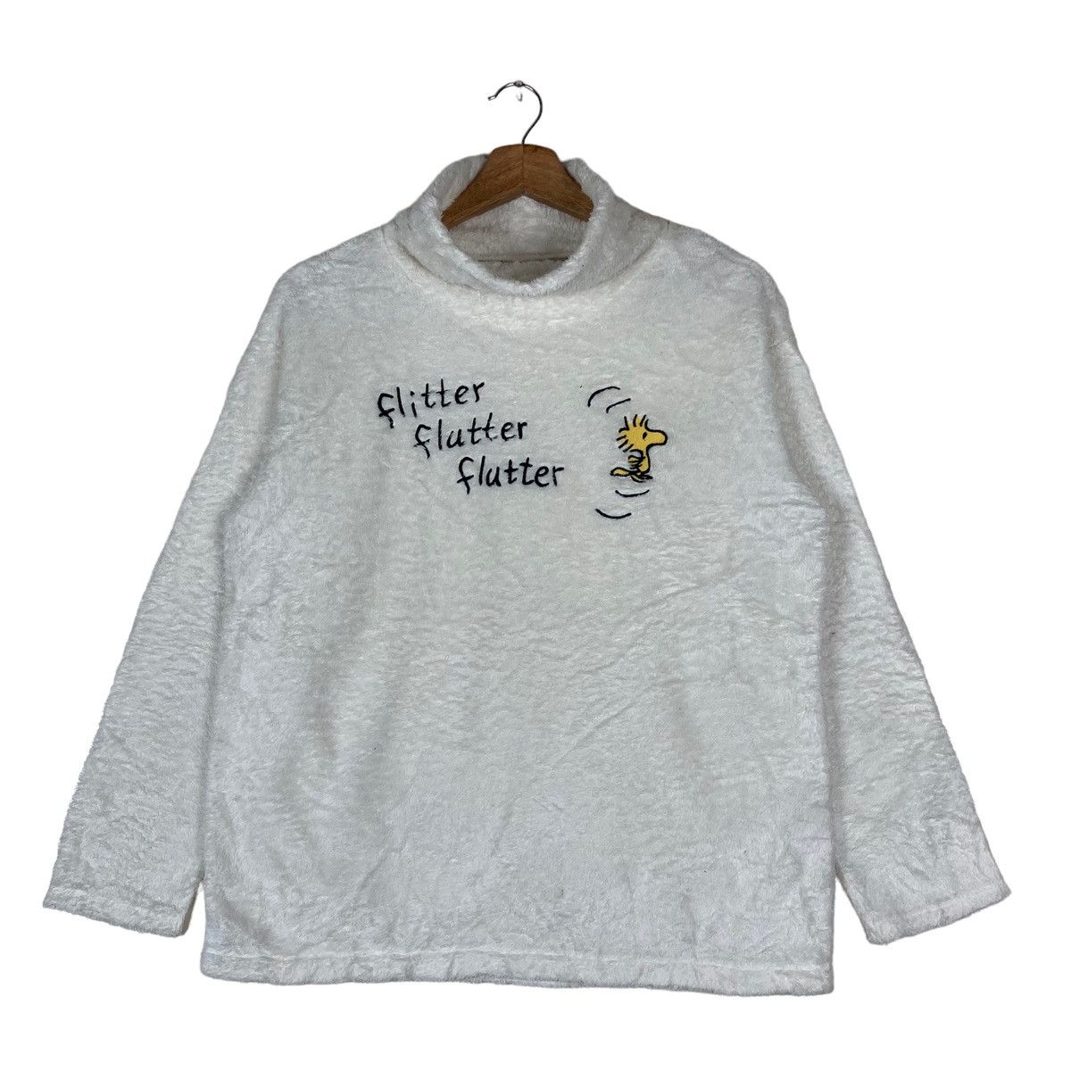 Uniqlo Japanese Brand Uniqlo Collab Peanuts Pullover Jumper Fleece Size US M / EU 48-50 / 2 - 1 Thumbnail