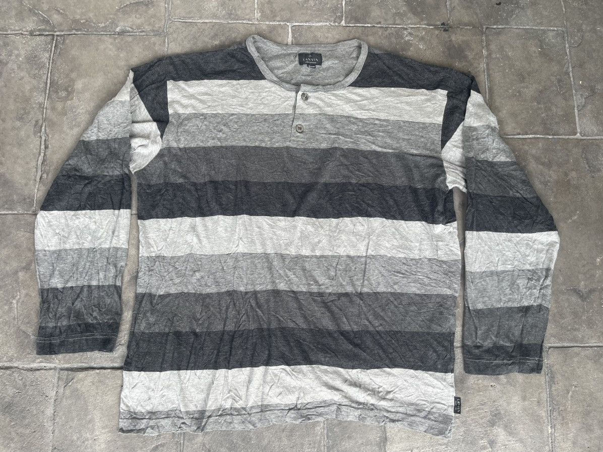 Lanvin JAPAN MADE Lanvin Collection Medium Striped Size US M / EU 48-50 / 2 - 1 Thumbnail