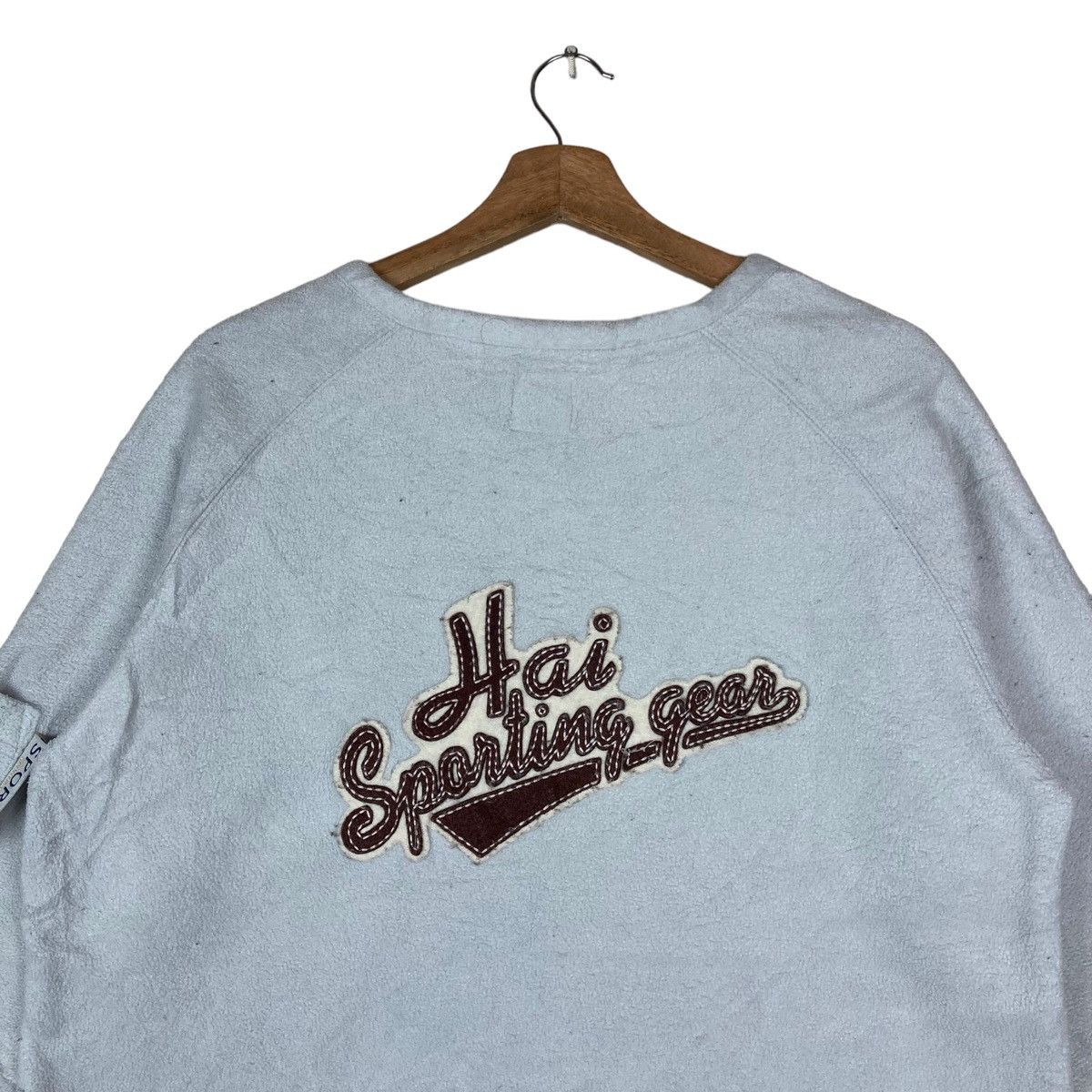 Hai Sporting Gear Vintage Hai Sporting Gear Patches Logo Pulled Jumper Size US M / EU 48-50 / 2 - 6 Thumbnail