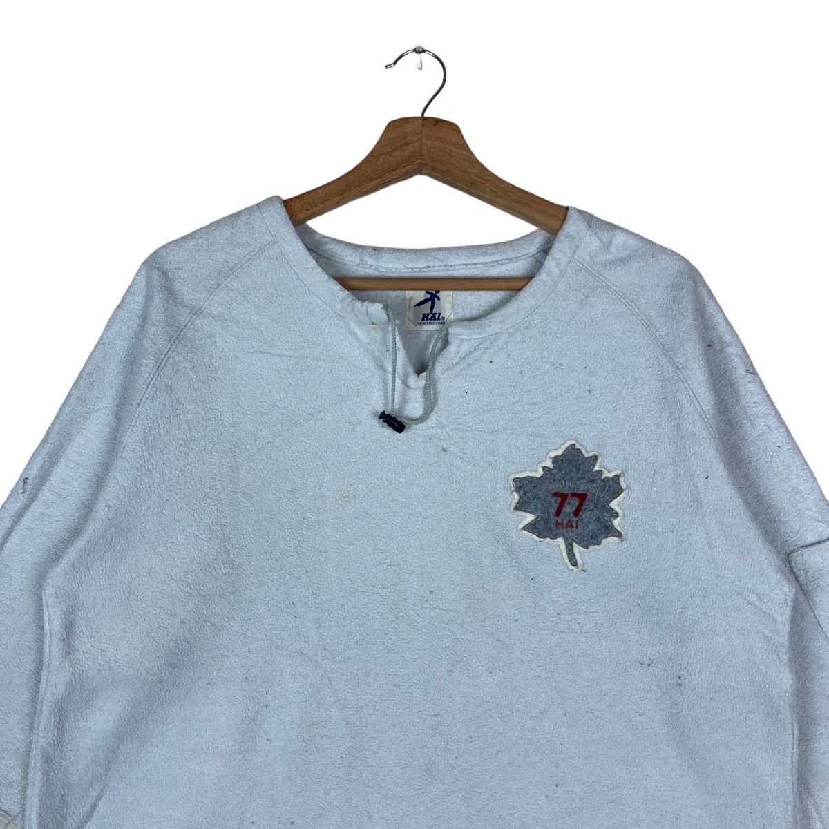 Hai Sporting Gear Vintage Hai Sporting Gear Patches Logo Pulled Jumper Size US M / EU 48-50 / 2 - 2 Thumbnail
