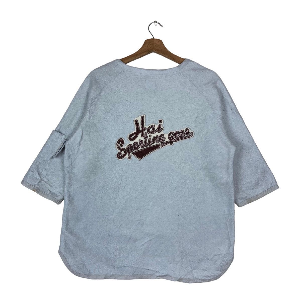 Hai Sporting Gear Vintage Hai Sporting Gear Patches Logo Pulled Jumper Size US M / EU 48-50 / 2 - 5 Thumbnail