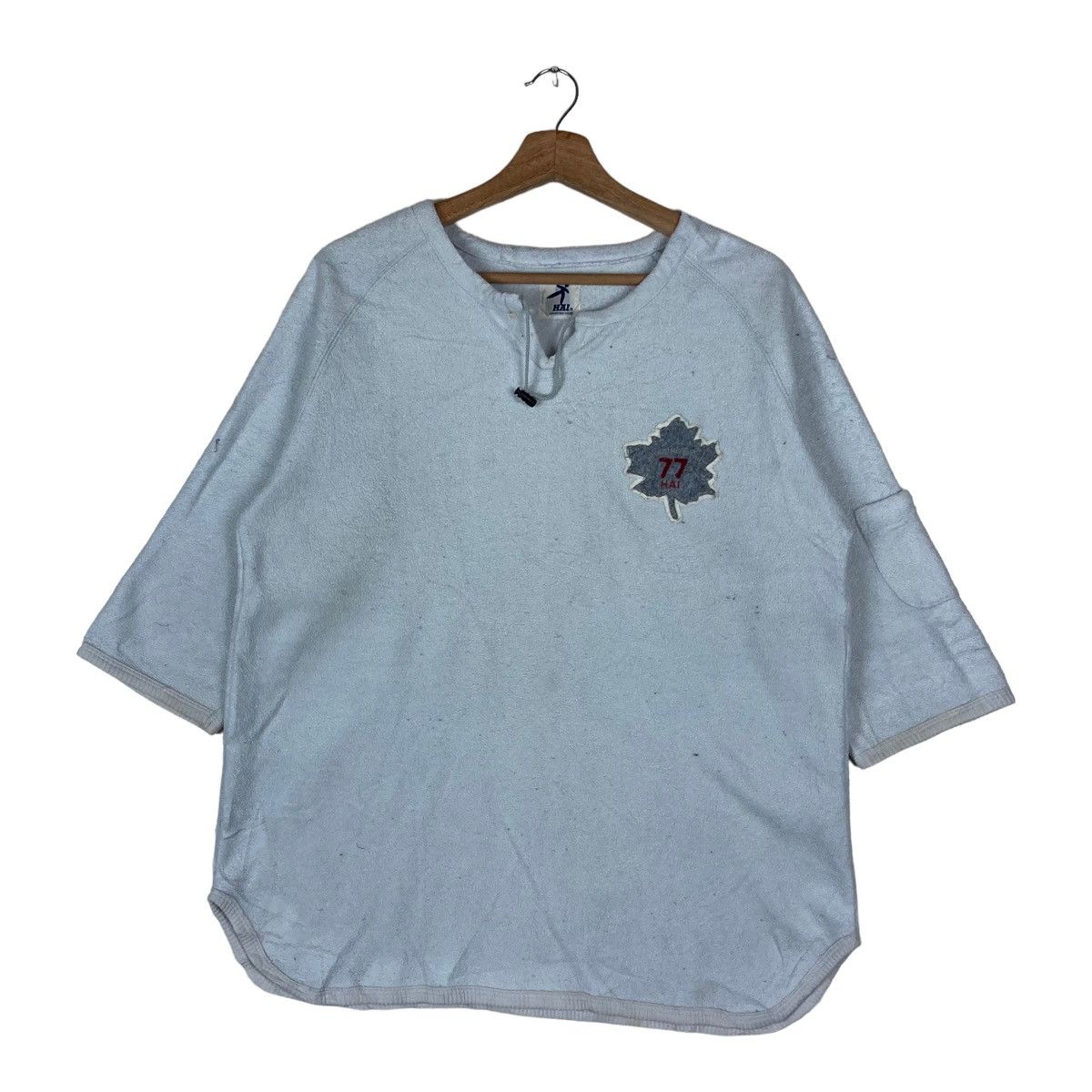 Hai Sporting Gear Vintage Hai Sporting Gear Patches Logo Pulled Jumper Size US M / EU 48-50 / 2 - 1 Thumbnail