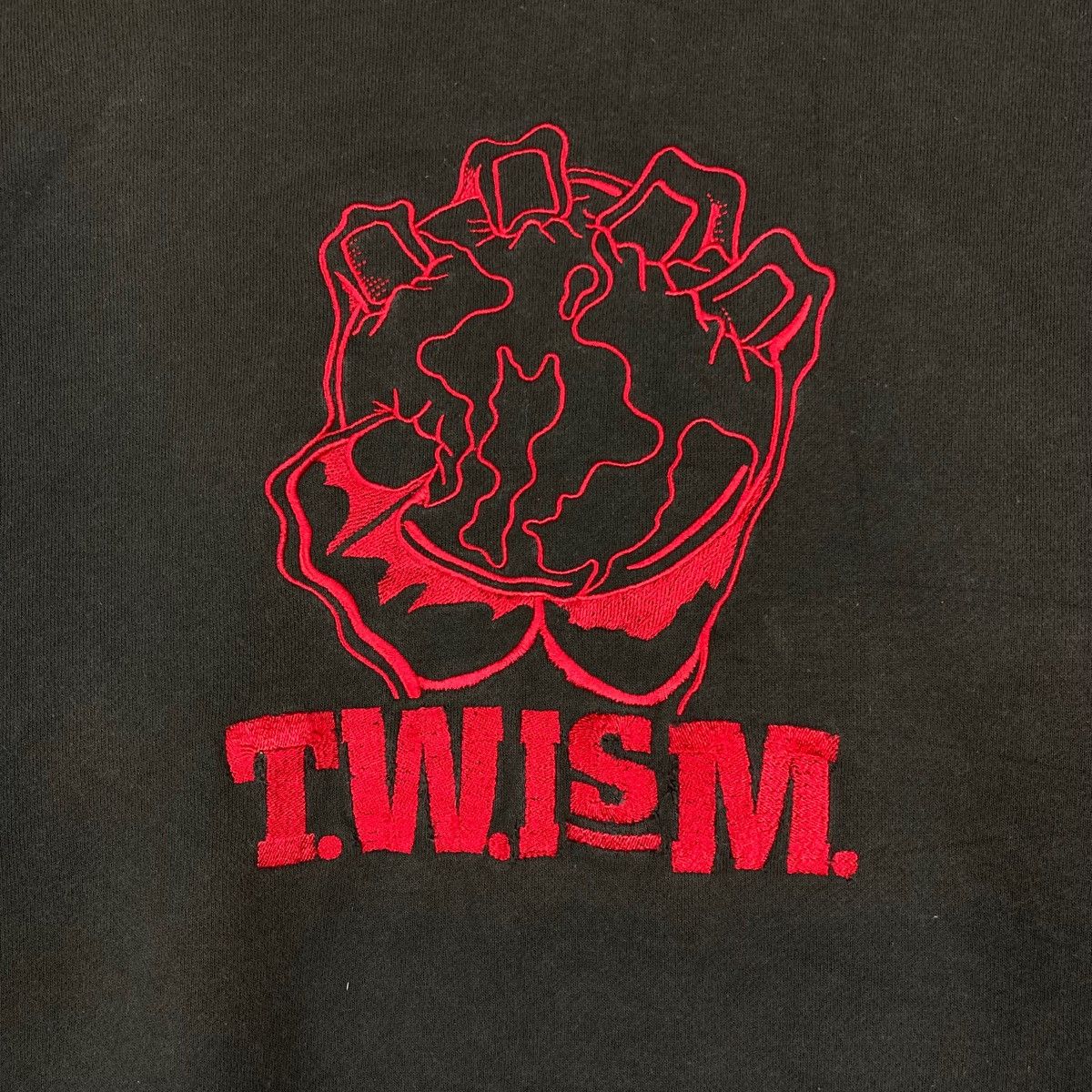 Vintage Vintage T.W.I.S.M. Spell Out Pullover Jumper Sweatshirt Size US L / EU 52-54 / 3 - 3 Thumbnail