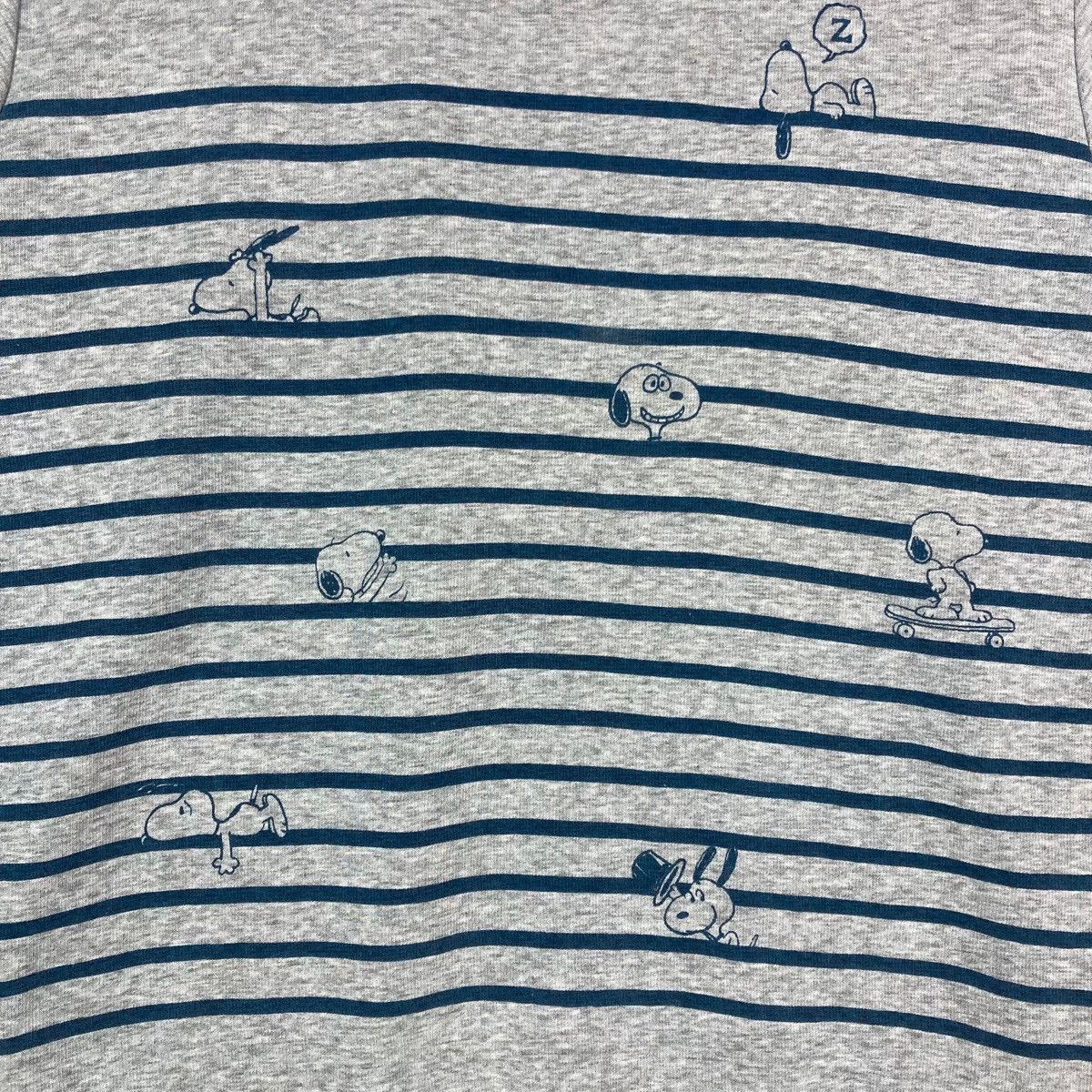 Peanuts Vintage Peanuts Stripe Pullover Jumper Sweatshirt Size US XL / EU 56 / 4 - 4 Thumbnail