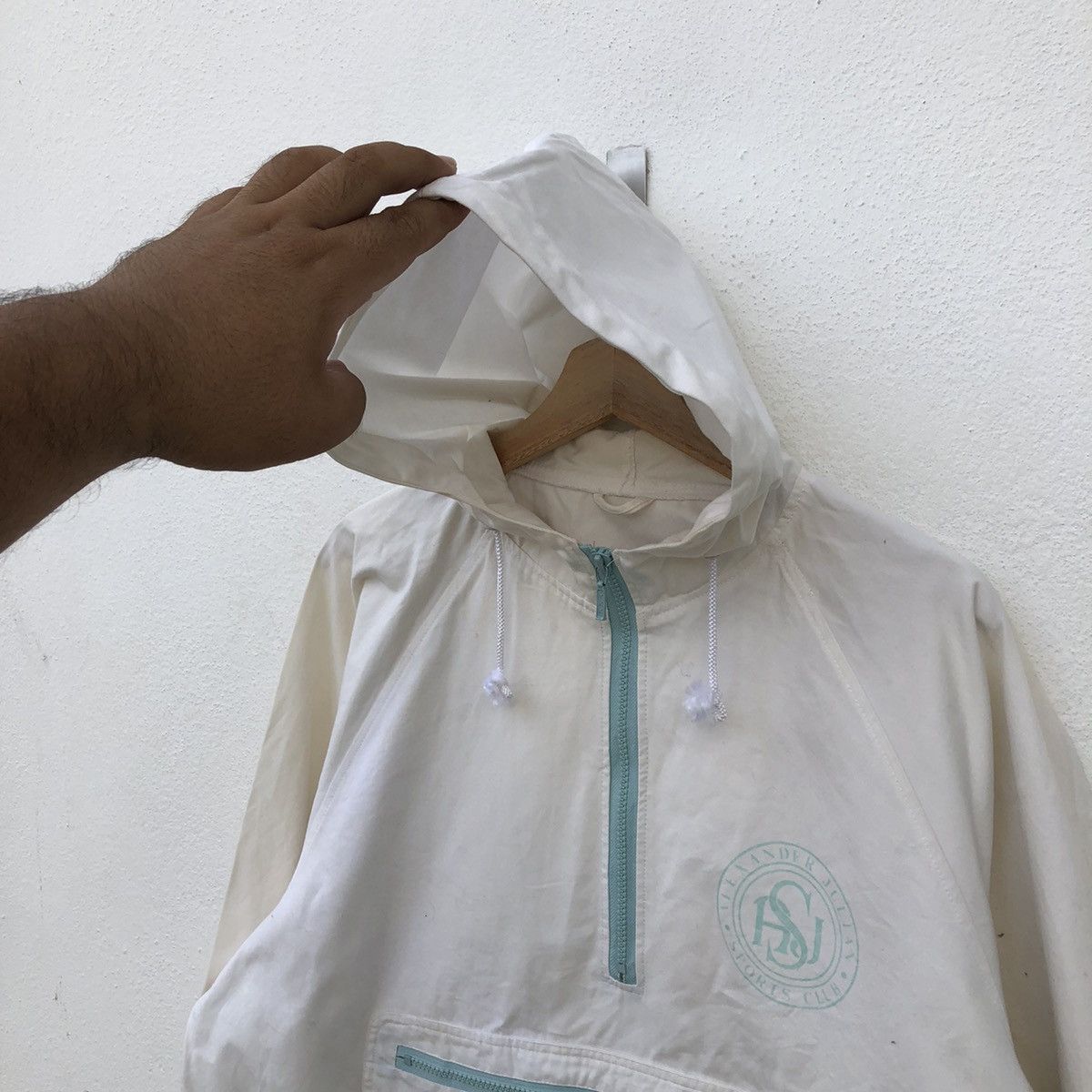 Alexander Julian ANORAK JACKET HOODIE ALEXANDER JULIAN SPORTS CLUB Size US L / EU 52-54 / 3 - 6 Thumbnail