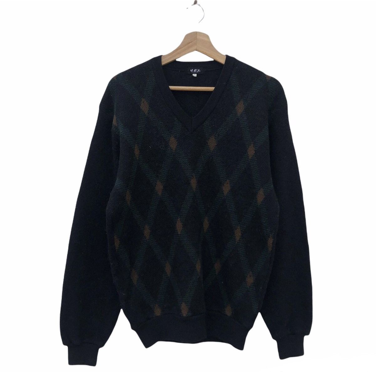 Japanese Brand JOX DE DANDYSME VINTAGE WOOL KNITWEAR SWEATSHIRT Size US L / EU 52-54 / 3 - 1 Thumbnail