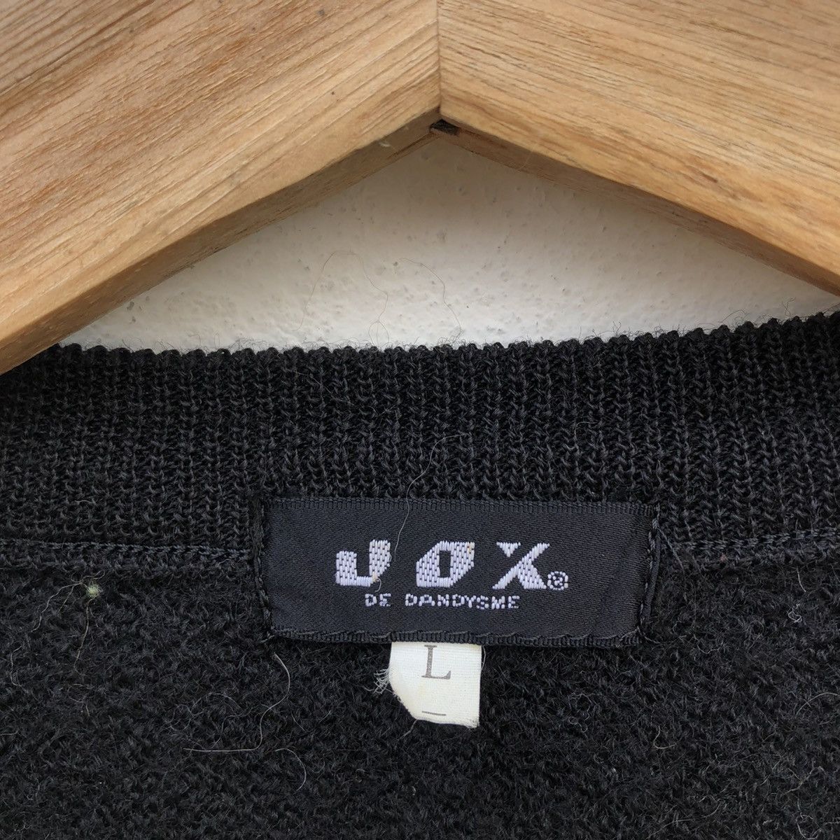 Japanese Brand JOX DE DANDYSME VINTAGE WOOL KNITWEAR SWEATSHIRT Size US L / EU 52-54 / 3 - 7 Thumbnail