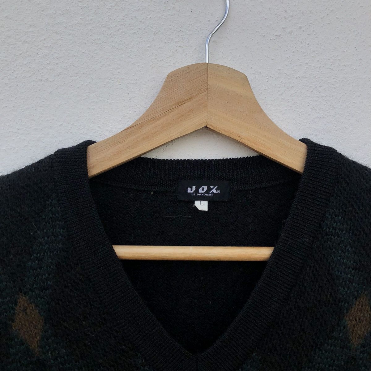 Japanese Brand JOX DE DANDYSME VINTAGE WOOL KNITWEAR SWEATSHIRT Size US L / EU 52-54 / 3 - 5 Thumbnail