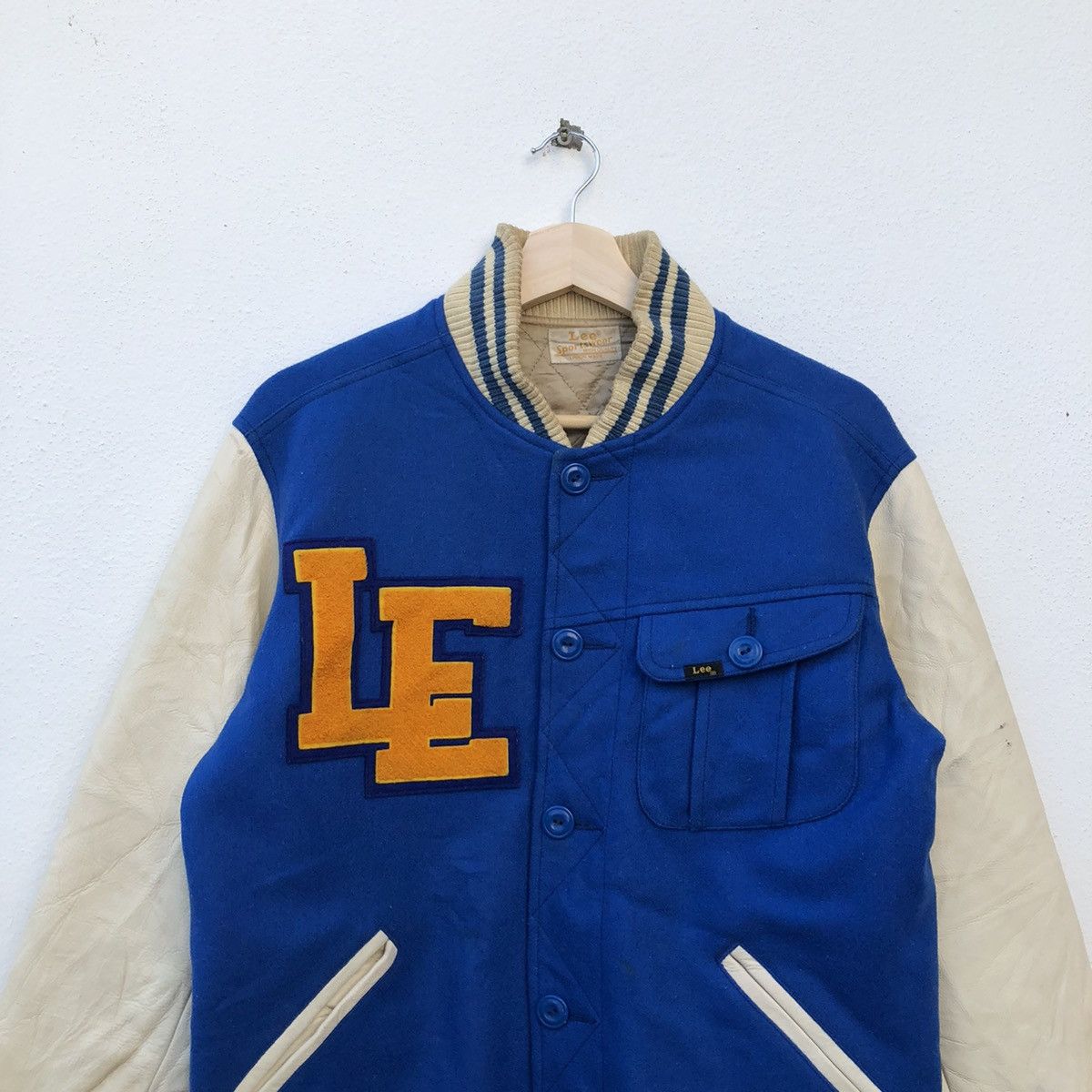 Vintage VINTAGE VARSITY JACKET LEE SPORTSWEAR UNION MADE BIG LOGO Size US M / EU 48-50 / 2 - 3 Thumbnail