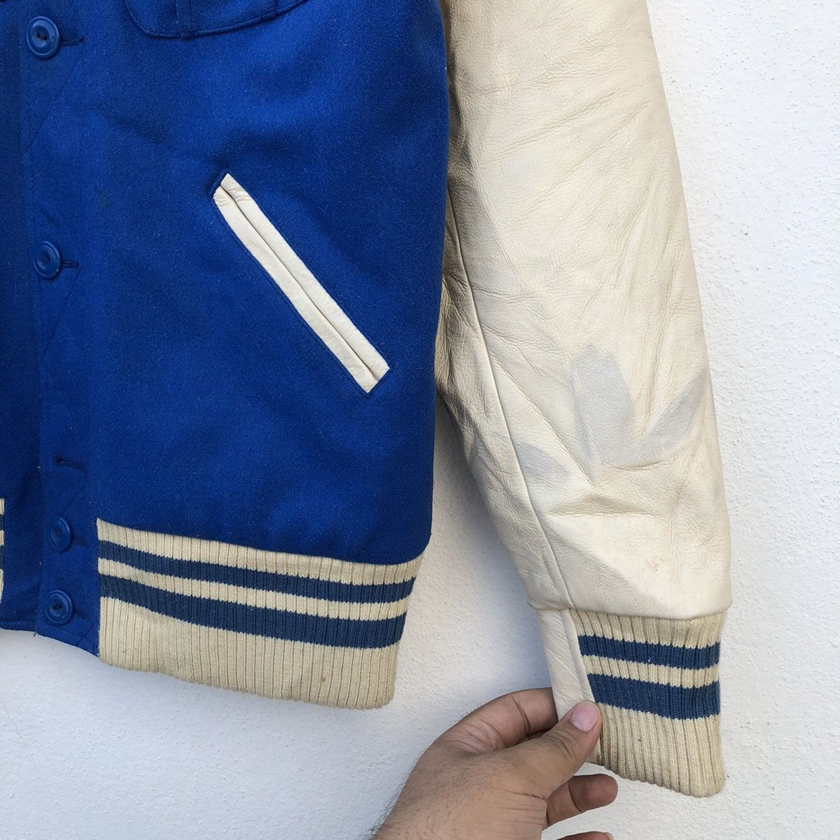 Vintage VINTAGE VARSITY JACKET LEE SPORTSWEAR UNION MADE BIG LOGO Size US M / EU 48-50 / 2 - 4 Thumbnail