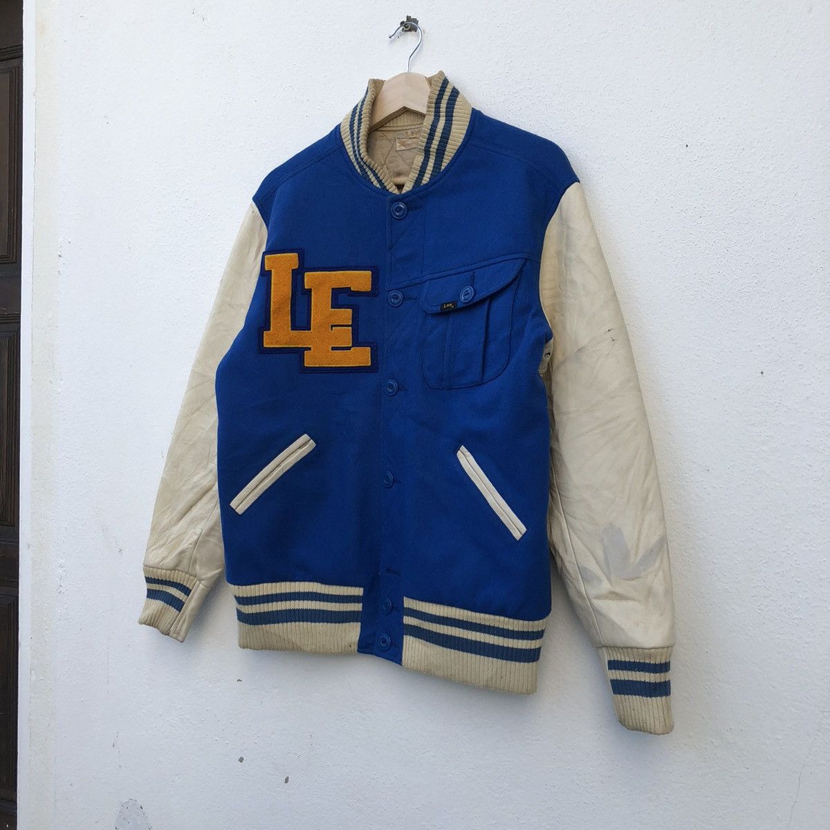 Vintage VINTAGE VARSITY JACKET LEE SPORTSWEAR UNION MADE BIG LOGO Size US M / EU 48-50 / 2 - 2 Thumbnail