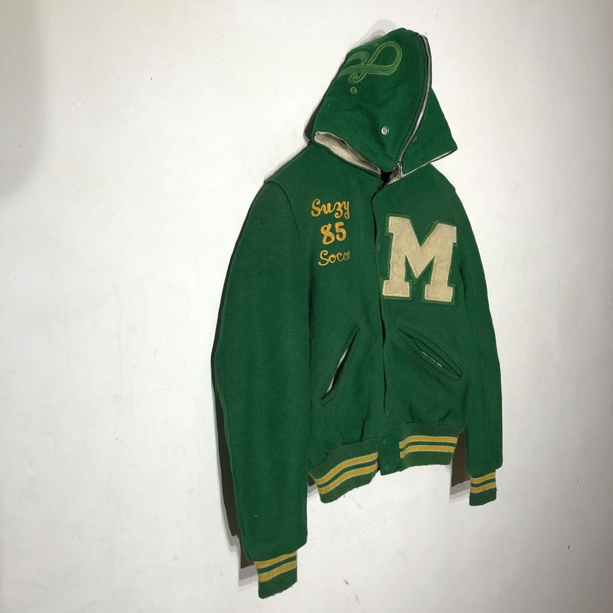 Delong Vintage Delong Varsity Sportwear Jacket Suzzy 85 Soccer Size US S / EU 44-46 / 1 - 5 Thumbnail