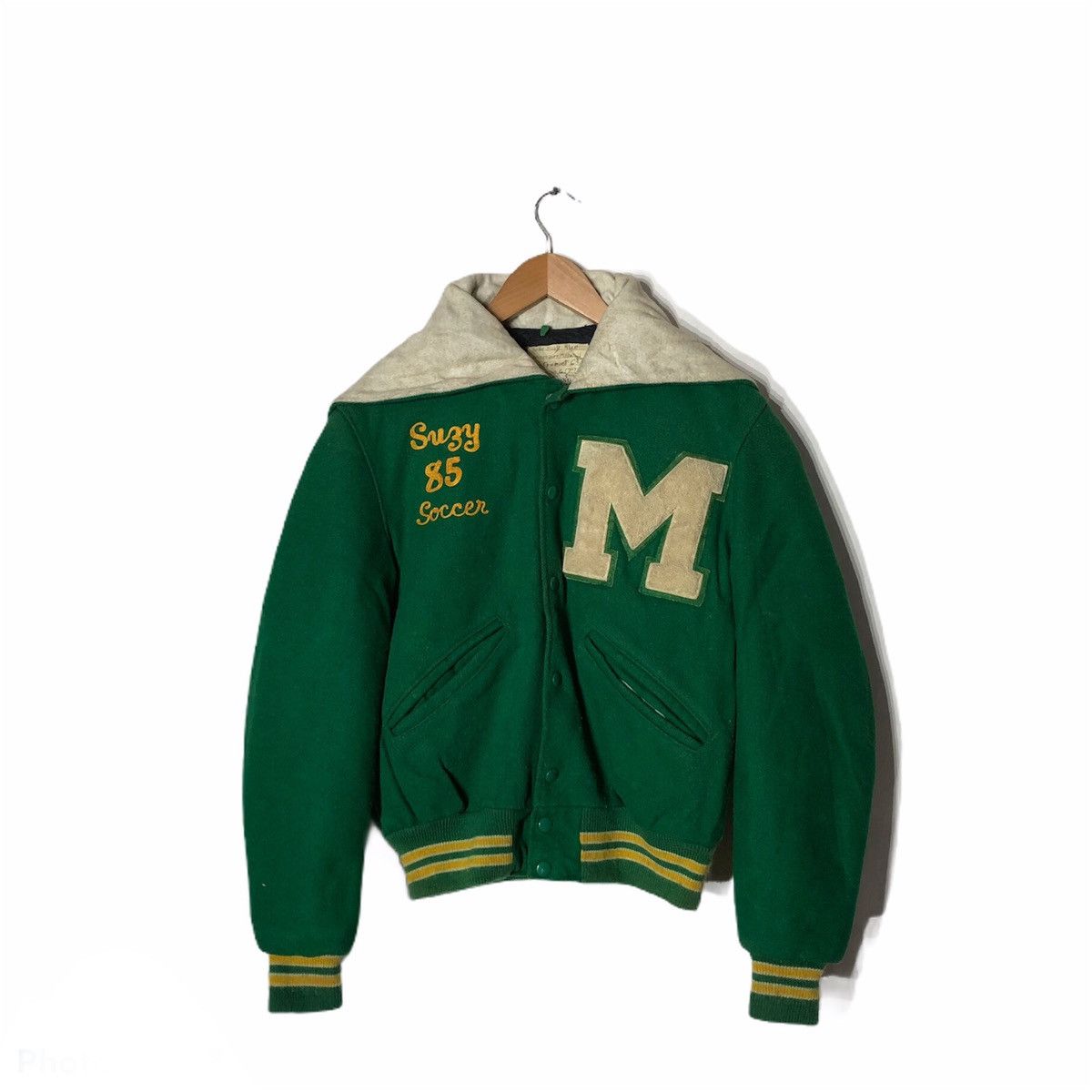Vintage Delong Varsity Sportwear Jacket Suzzy 85 Soccer