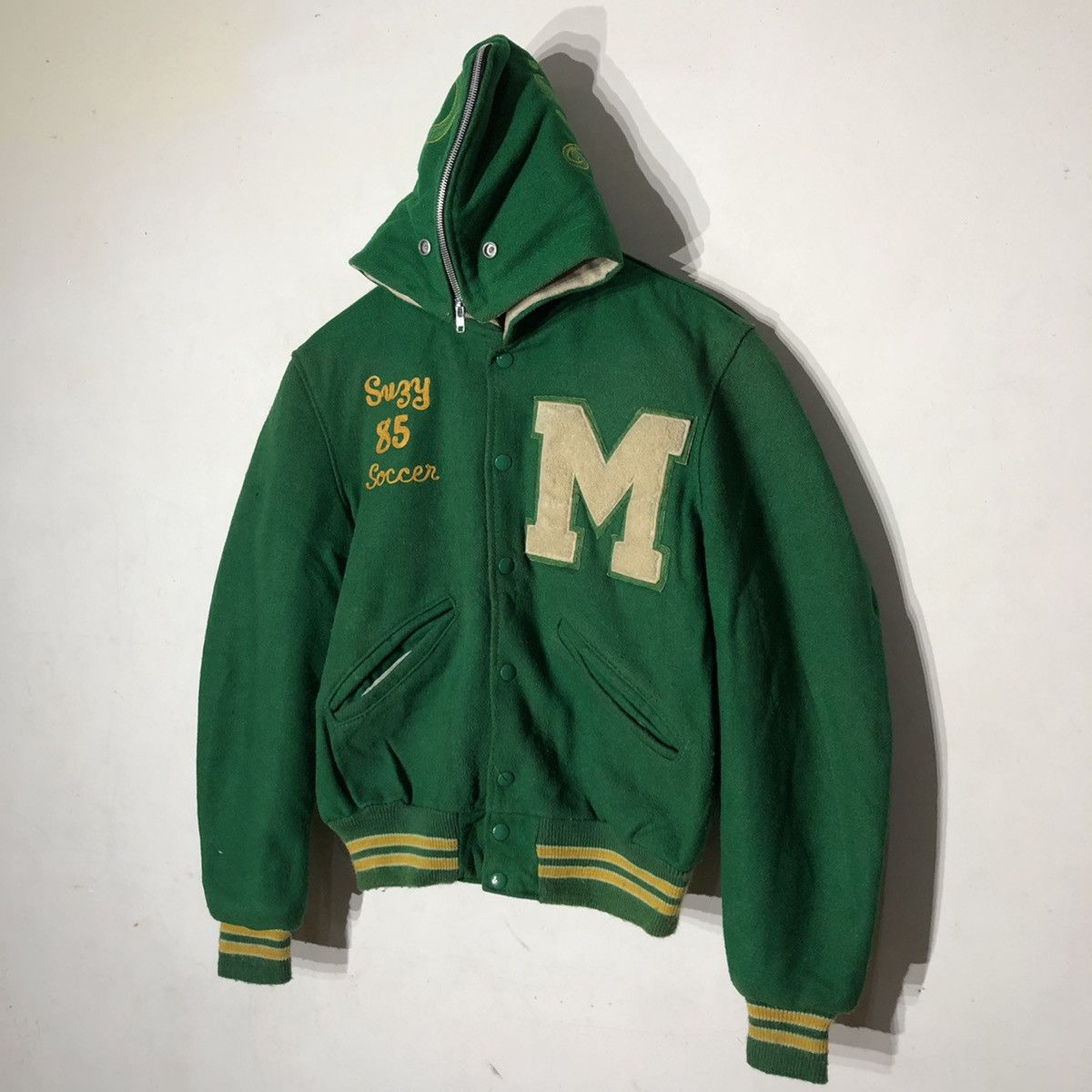 Delong Vintage Delong Varsity Sportwear Jacket Suzzy 85 Soccer Size US S / EU 44-46 / 1 - 4 Thumbnail