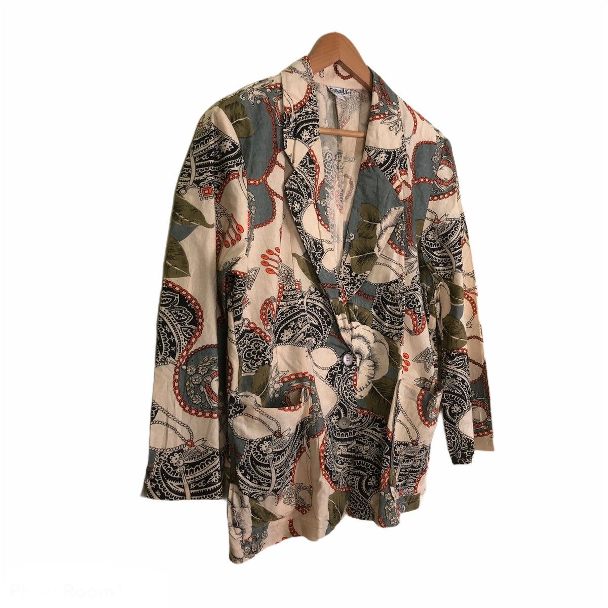 Japanese Brand Vintage Japanese Brand Casual Life Nice Design Size US M / EU 48-50 / 2 - 2 Thumbnail