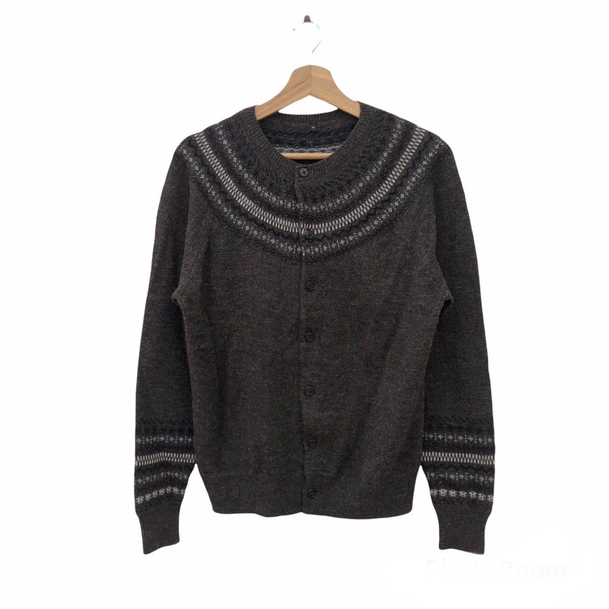 Japanese Brand VINTAGE LIGHT CARDIGAN JAPANESE BRAND NAVAJO DESIGN Size US M / EU 48-50 / 2 - 1 Thumbnail