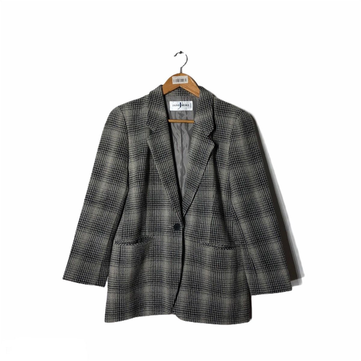Japanese Brand Vintage JANE MORE Tartan Design Size US M / EU 48-50 / 2 - 1 Thumbnail