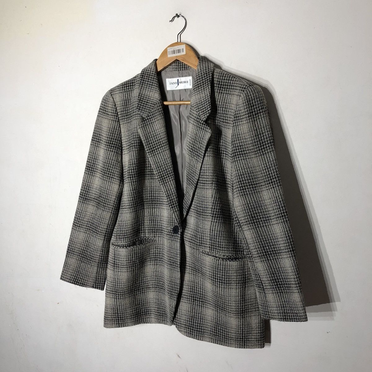 Japanese Brand Vintage JANE MORE Tartan Design Size US M / EU 48-50 / 2 - 2 Thumbnail