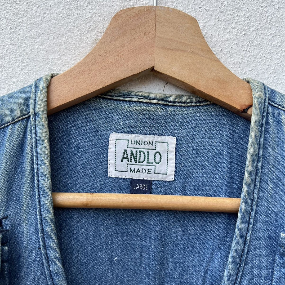 Japanese Brand VINTAGE UTILITY MULTI POCKET VEST UNION ANDLO MADE Size US L / EU 52-54 / 3 - 7 Thumbnail
