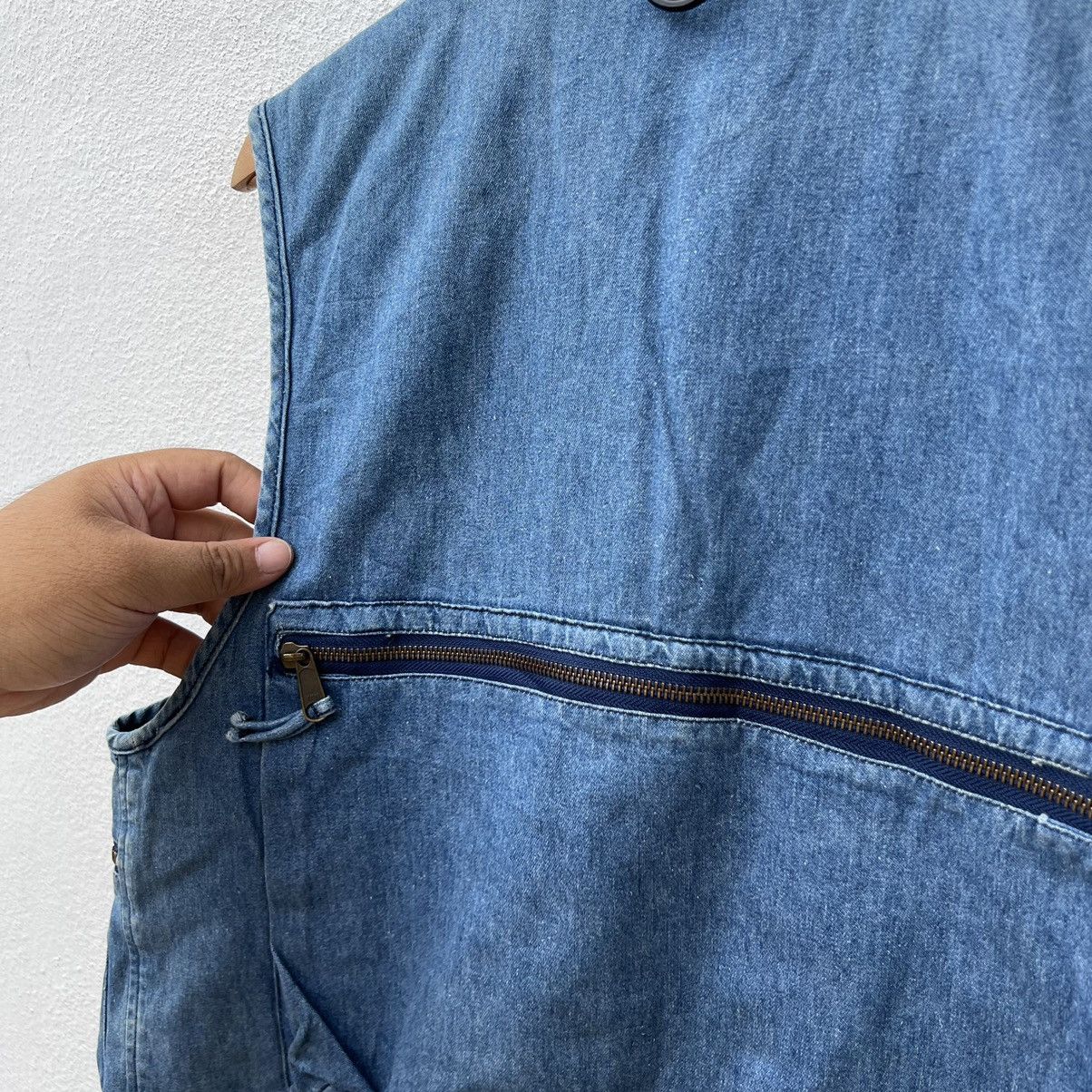 Japanese Brand VINTAGE UTILITY MULTI POCKET VEST UNION ANDLO MADE Size US L / EU 52-54 / 3 - 11 Thumbnail