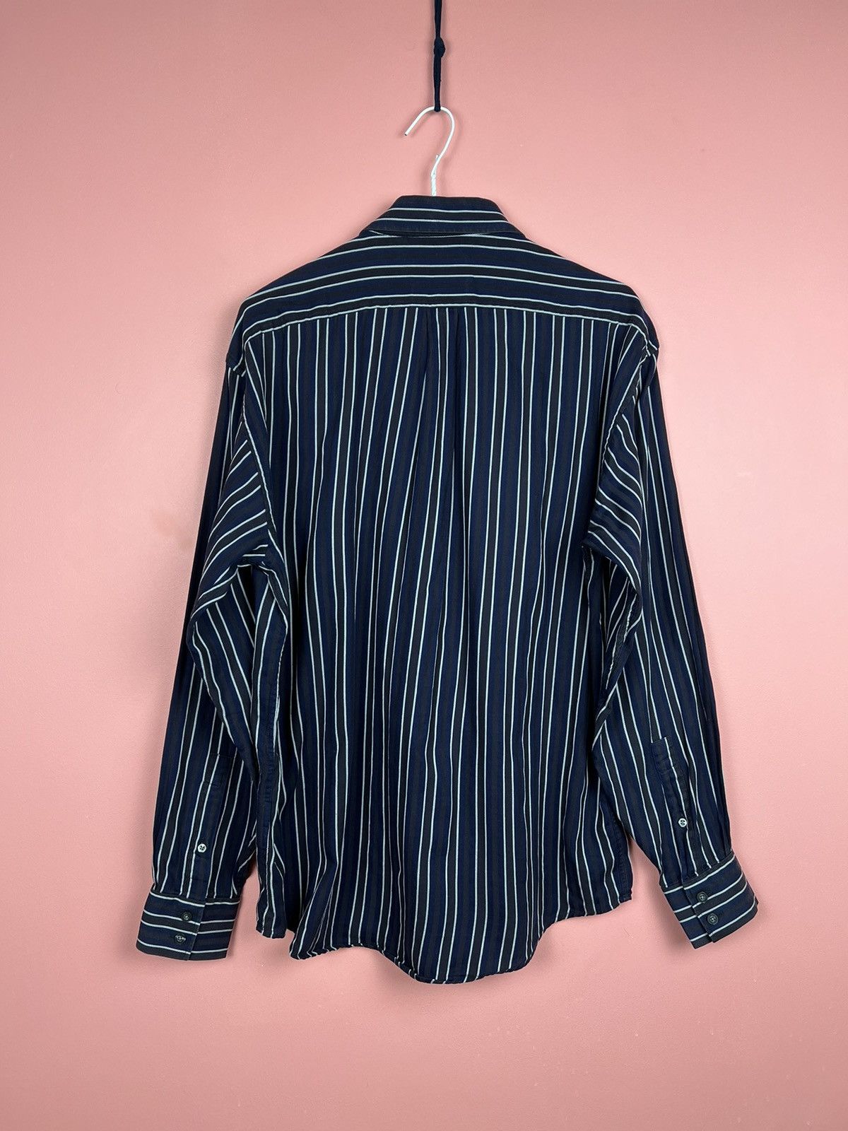 Yves Saint Laurent Yves Saint Laurent shirt button ups vintage striped Size US L / EU 52-54 / 3 - 7 Thumbnail